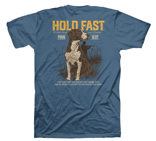 Kerusso Hold Fast Men's Short Sleeve T-Shirt Dog