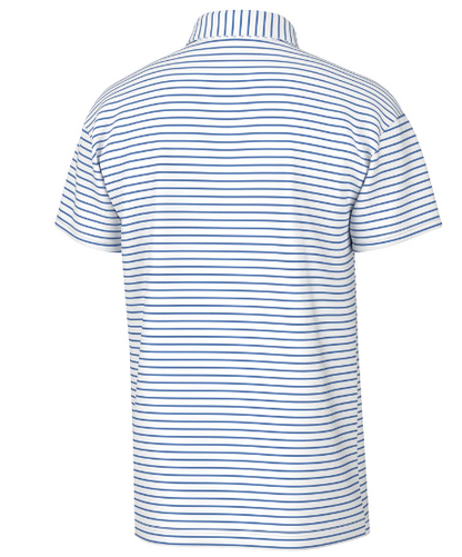 Local Boy Edisto Polo - Plum & White