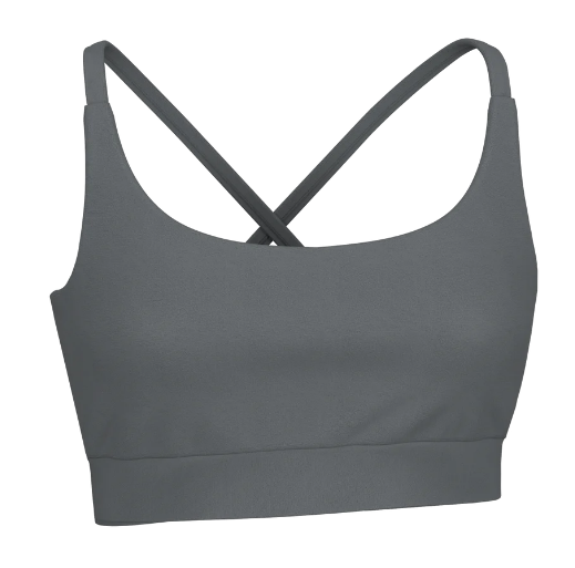 Local Girl Sports Bra - Graphite