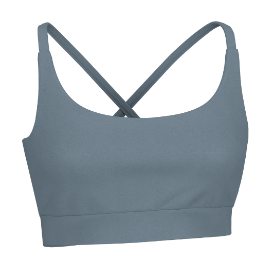 Local Girl Sports Bra - Slate