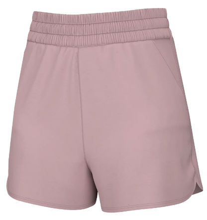 Local Girl High Waisted Volley Shorts - Blush