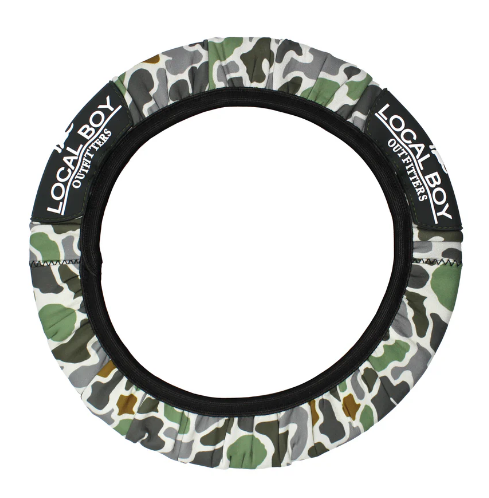 Local Boy Steering Wheel Cover - Localflage Bluff