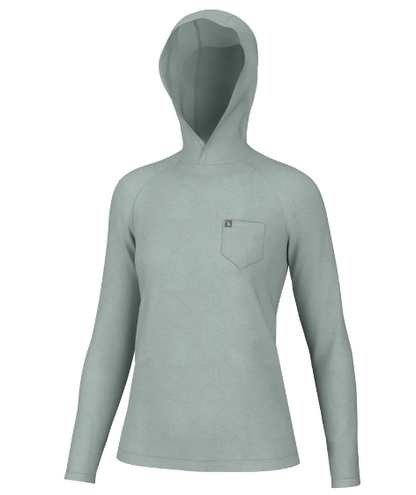 Local Girl Heather Blend Hoodie - Eucalyptus