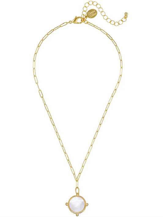 Susan Shaw Kate Paperclip Necklace