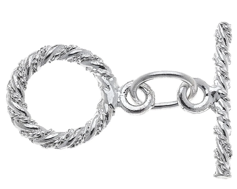 Susan Shaw Textured Silver Bracelet Extender