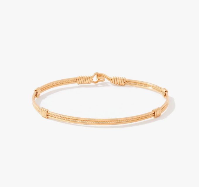 Ronaldo Be Kind Gold Bracelet - 6.5"