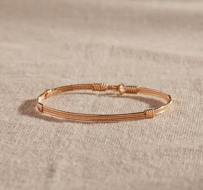 Ronaldo Be Kind Gold Bracelet - 6.5"