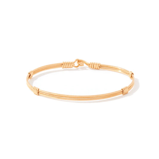 B0432G Ronaldo Be Kind Bracelet Gold