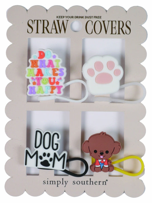 Simply Southern Straw Covers - Pawprint