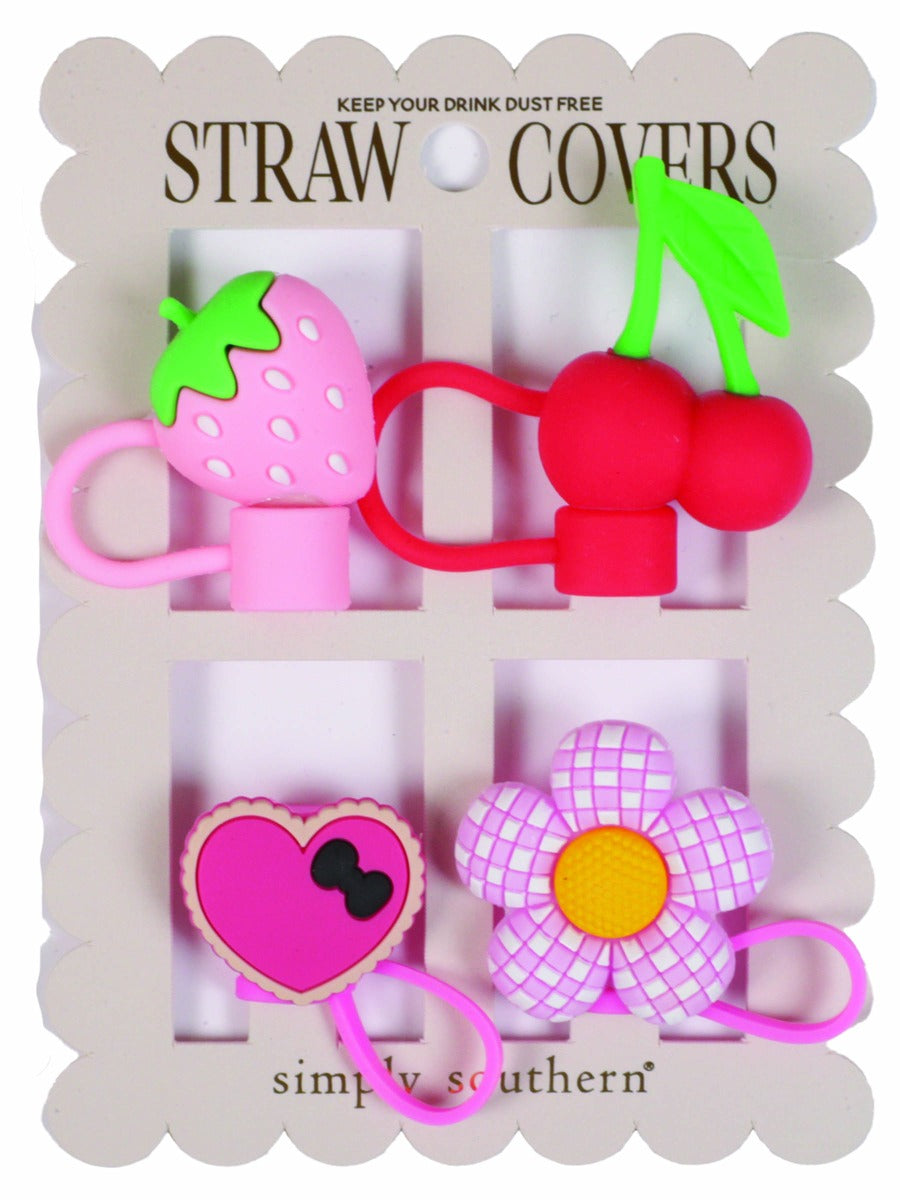 Simply Southern Straw Covers - Cherry
