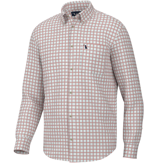 Youth Local Boy Faulk Dress Shirt in Salmon, Light Teal, & Teal