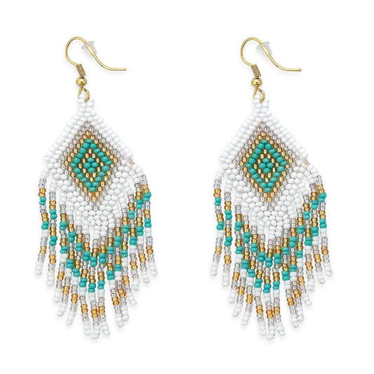 S-10936 Myra Willow Falls Beaded Earrings