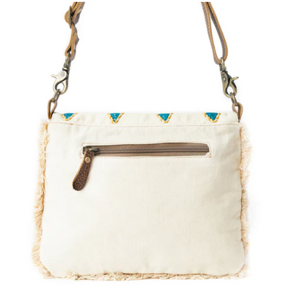 Teal Peaks Crossbody Bag