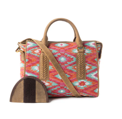 Amber Mesa Concealed Carry Handbag in Red