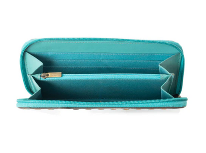 Miss Western Wallet in Blue