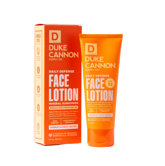 Duke Cannon Daily Defense Face Lotion