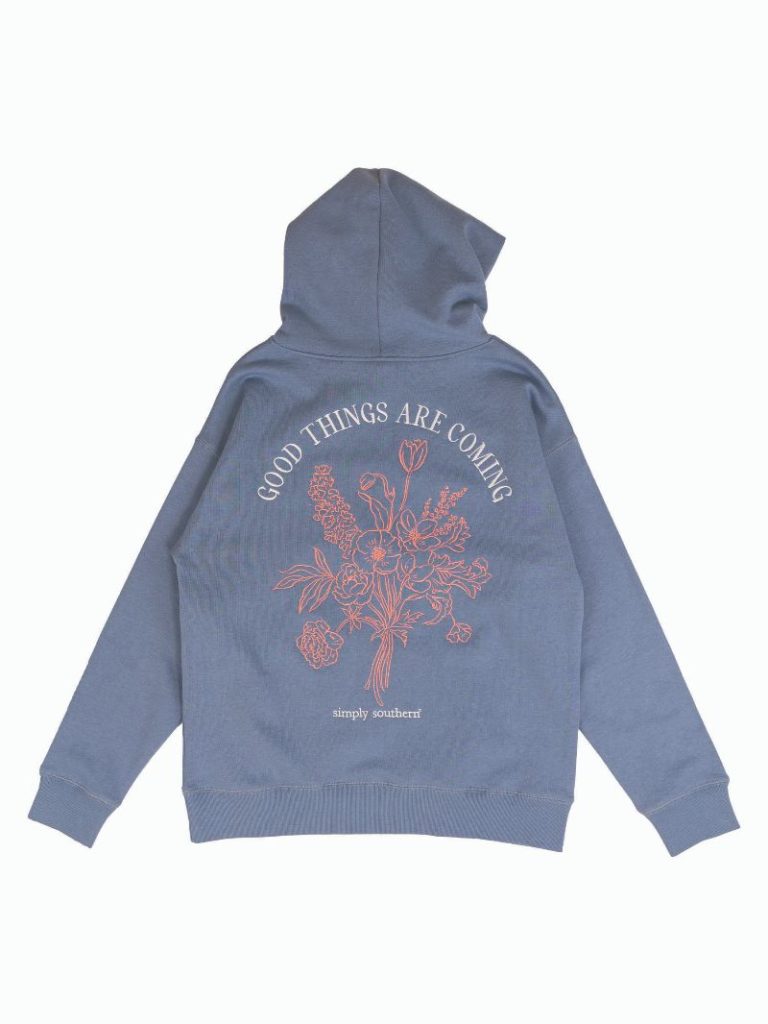 Simply Southern Embroidered Hoodie - Good Things