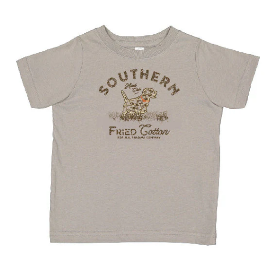 Toddler Southern Fried Cotton Pointer Label Hunt Club Short Sleeve T-Shirt