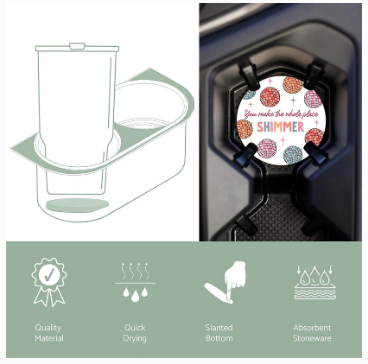 Car Coaster - You Make The Whole Place Shimmer