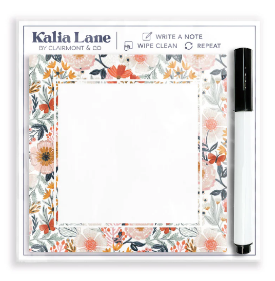 4x4 Clear Reminder Notes - Pretty Things