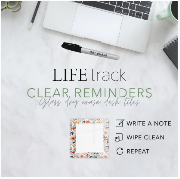 4x4 Clear Reminder Notes - Pretty Things