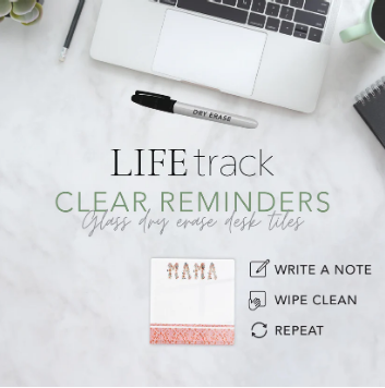 4x4 Clear Reminder Notes - Mama