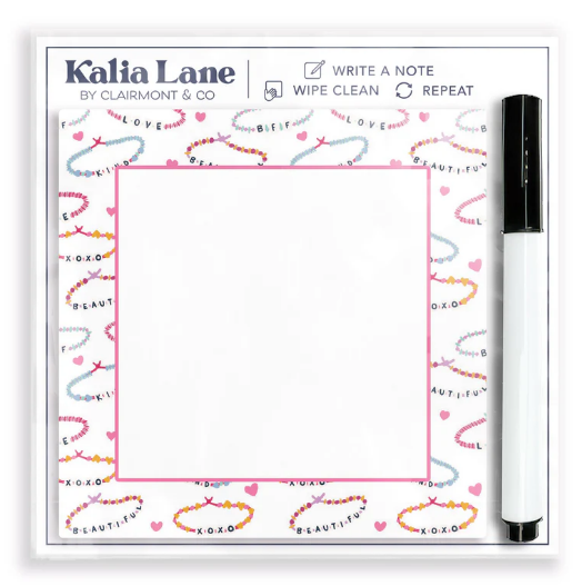 4x4 Clear Reminder Notes - Friendship