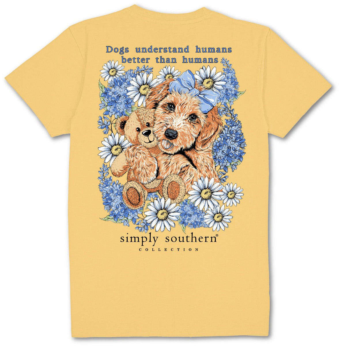 Youth Simply Southern Dog Teddy Short Sleeve T-Shirt