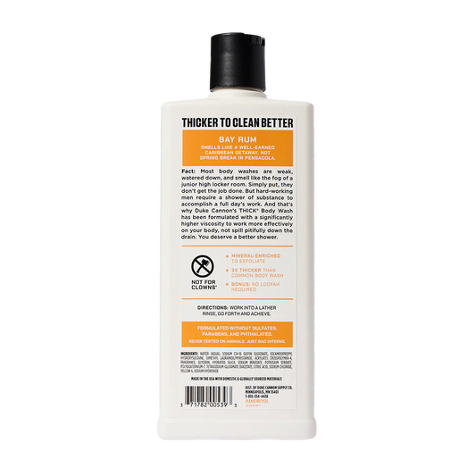Duke Cannon 18oz Thick Body Wash - Bay Rum