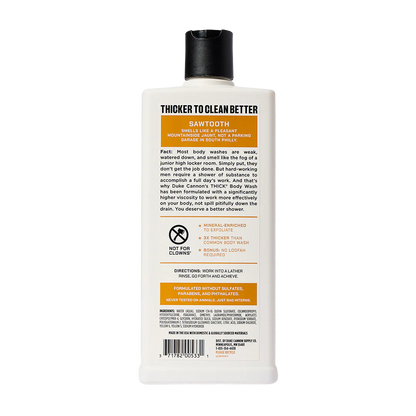 Duke Cannon 18oz Thick Body Wash - Sawtooth
