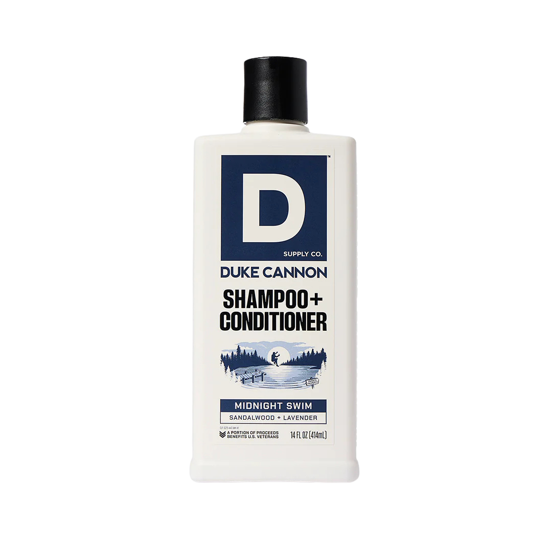 Duke Cannon Shampoo + Conditioner - Midnight Swim