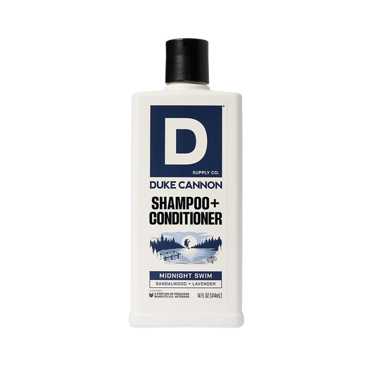 Duke Cannon Shampoo + Conditioner - Midnight Swim