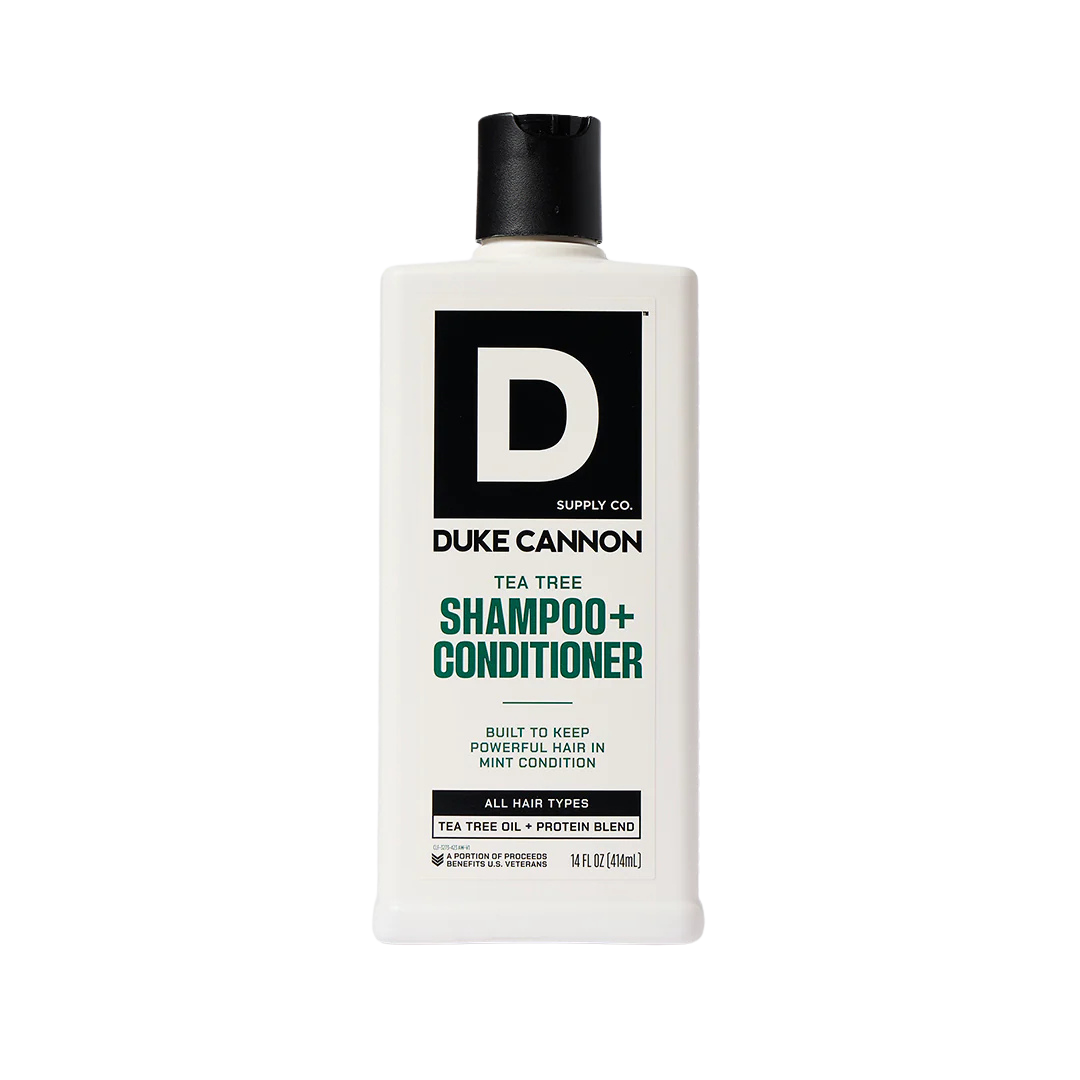 Duke Cannon Shampoo + Conditioner - Tea Tree