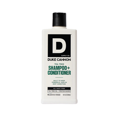 Duke Cannon Shampoo + Conditioner - Tea Tree