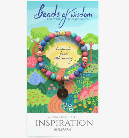 495-355 Jilzarah Inspiration Beads of Wisdom Bracelet