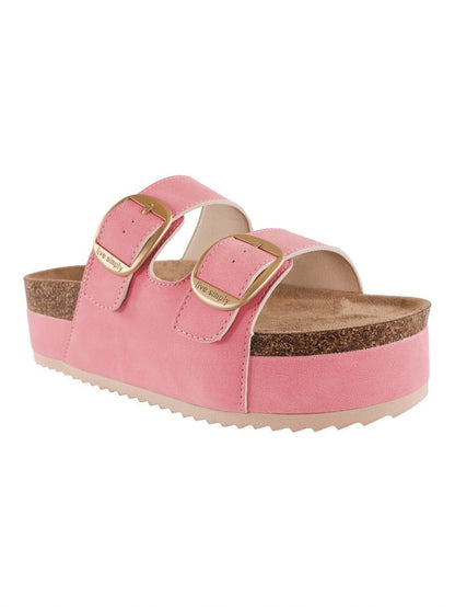Simply Southern Platform Sandal - Pink