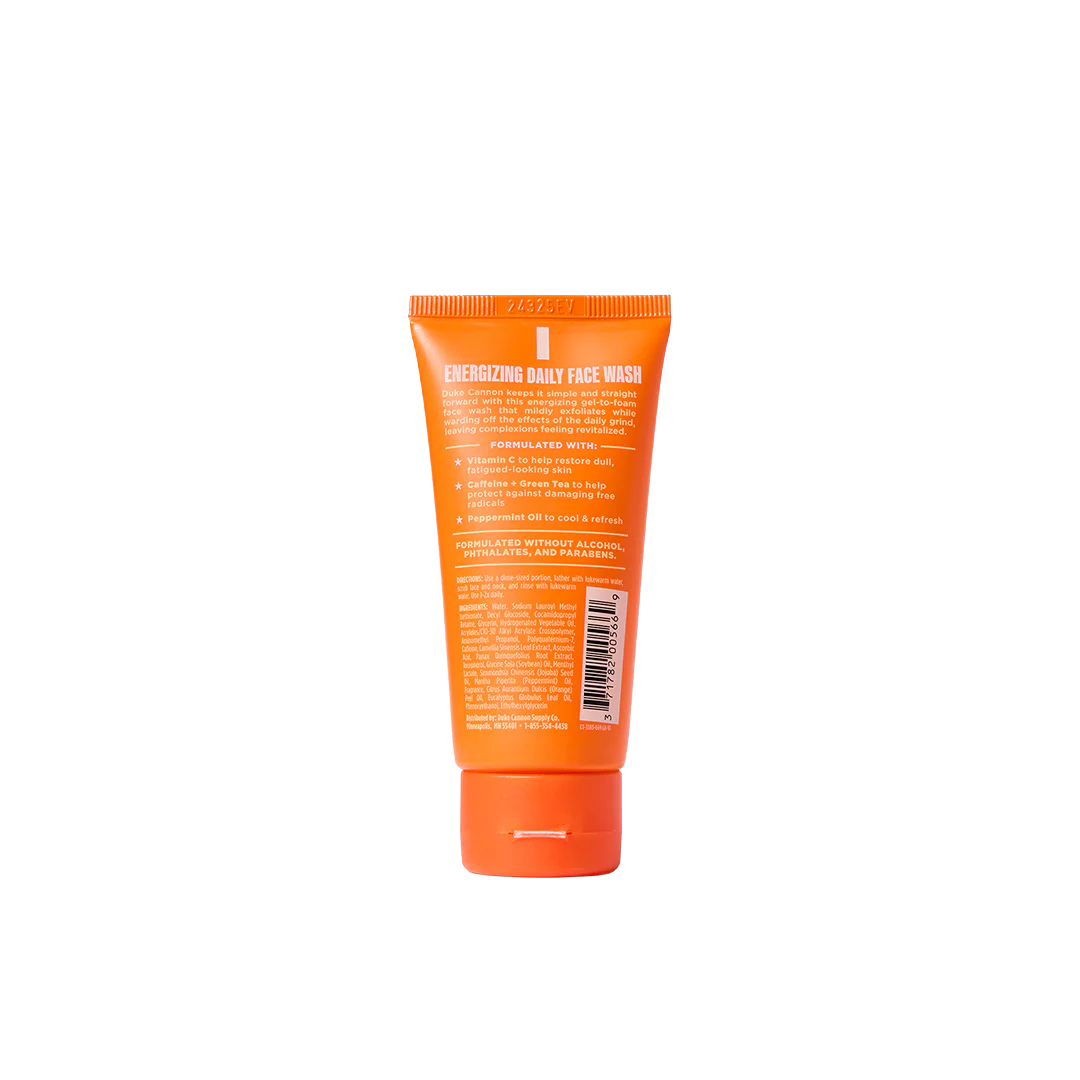 Duke Cannon Energizing Face Wash - 2oz