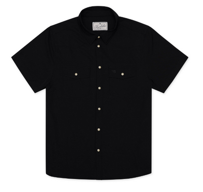 Burlebo Performance Western Shirt - Black