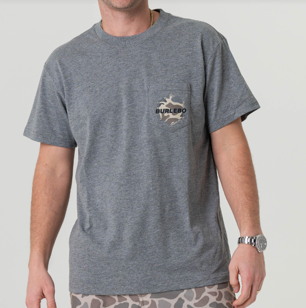 Burlebo Rad Dad Short Sleeve T-Shirt - Dark Heather Grey