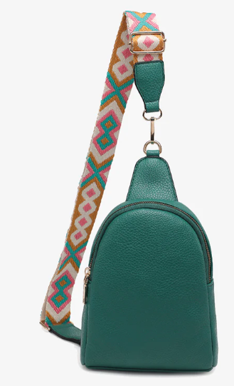 M2436 Jen & Co Ellen Vegan Guitar Strap Sling Bag
