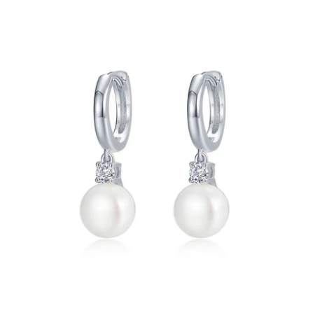 Lafonn Cultured Freshwater Pearl Earrings