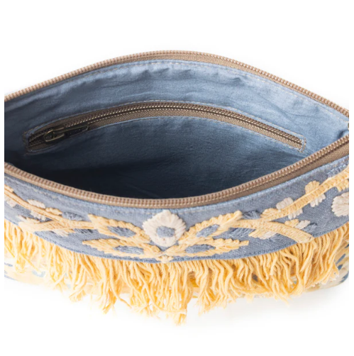 L'Monique Embroidered Crossbody Bag