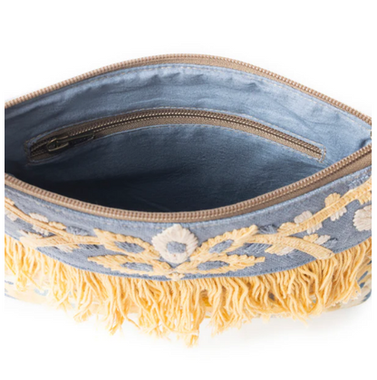 L'Monique Embroidered Crossbody Bag