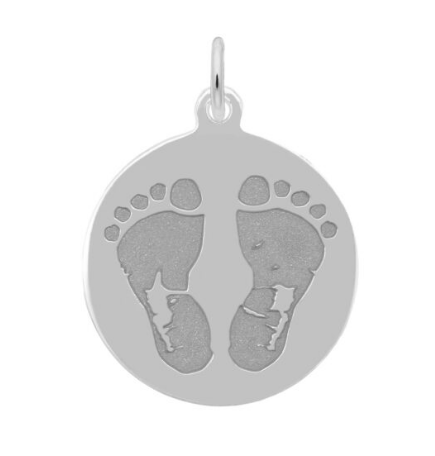 Footprint Disc Charm - Rembrandt