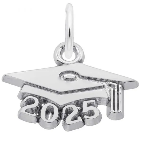 Grad Cap 2025 Charm - Rembrandt