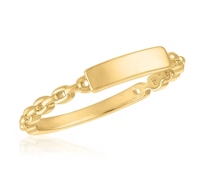 Layers Figaro Chain Ring