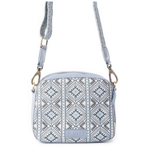 Pueblo Pointe Crossbody Bag in Gray