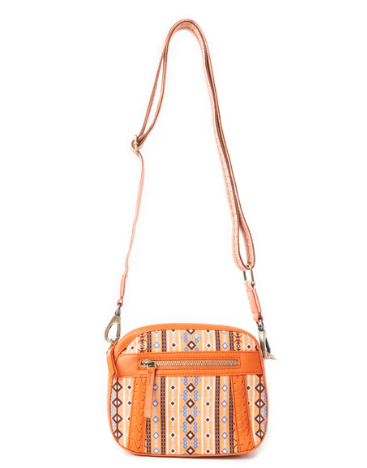 Pueblo Pointe Crossbody Bag in Red