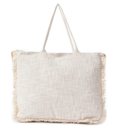 Sonoran Starlight Weekender Bag in Brown & White