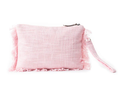 Desert Diamond Pouch in Light Pink